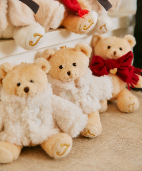 BEARシリーズ＞Holidayベアチャーム（キーホルダー）｜JILL by JILL