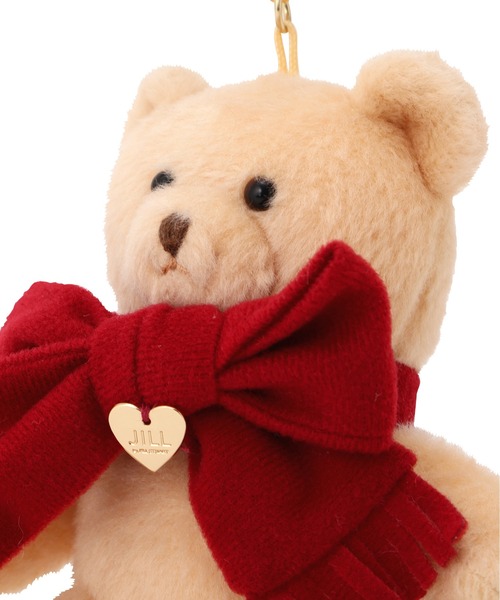JILL by JILL STUART（ジルバイジルスチュアート）の「＜BEARシリーズ＞Holidayベアチャーム（キーホルダー・レディース・ホワイト/ベージュ・FREE）」の16枚目の写真