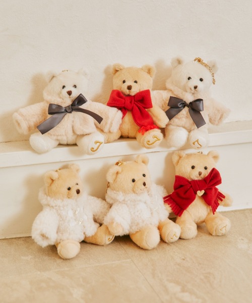 BEARシリーズ＞Holidayベアチャーム（キーホルダー）｜JILL by JILL