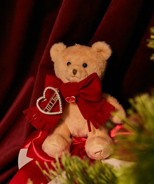 JILL by JILL STUART（ジルバイジルスチュアート）の「＜BEARシリーズ＞Holidayベアチャーム（キーホルダー・レディース・ホワイト/ベージュ・FREE）」の18枚目の写真