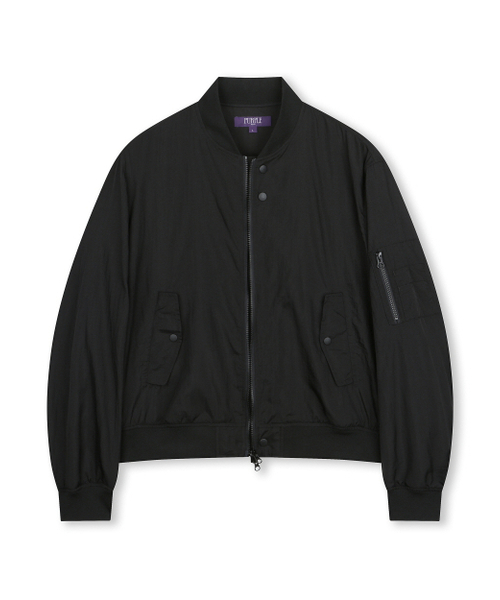 BESLOW(ビースロー)の「SHEER NYLON FLIGHT JACKET BLACK(ブルゾン・メンズ・その他・SMALL/MEDIUM/LARGE/X-LARGE)」の11枚目の写真