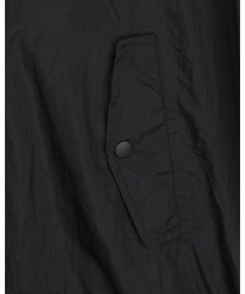 BESLOW(ビースロー)の「SHEER NYLON FLIGHT JACKET BLACK(ブルゾン・メンズ・その他・SMALL/MEDIUM/LARGE/X-LARGE)」の8枚目の写真