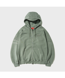Honda Racing Hoodie Cap Zip-up_Khaki