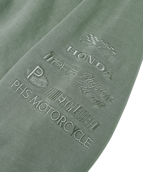 PHYPS MOTORCYCLE(フィップスモーターサイクル)の「Honda Racing Hoodie Cap Zip-up_Khaki(パーカー・レディース・その他・MEDIUM/LARGE/X-LARGE/SMALL)」の9枚目の写真