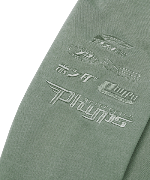 PHYPS MOTORCYCLE(フィップスモーターサイクル)の「Honda Racing Hoodie Cap Zip-up_Khaki(パーカー・レディース・その他・MEDIUM/LARGE/X-LARGE/SMALL)」の10枚目の写真