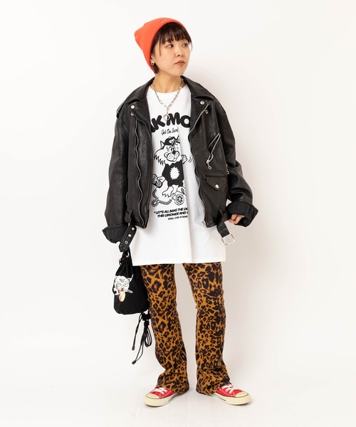 RNA（アールエヌエー）の「E5188 フェザービーニー（ニットキャップ/ビーニー・レディース・グリーン/ライトグレー/パープル/オレンジ・FREE）」の17枚目の写真