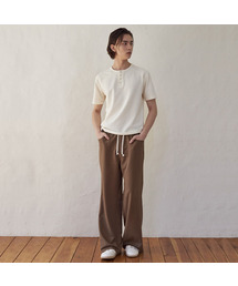SENTAIR（センテア）の「アークフレアパンツ_ブラウン（その他パンツ）」