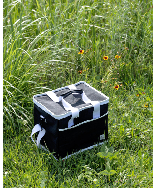 HOWKIDSFUL(ハウキッズフル)の「PICNIC BAG (BLACK)(メッセンジャーバッグ・レディース・その他・FREE)」の3枚目の写真