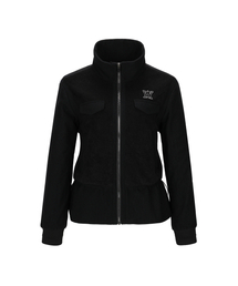 W BOA FLEECE JK_BK