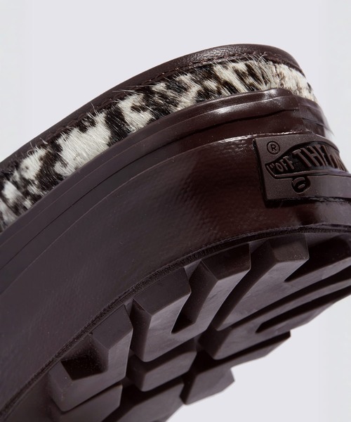 VANS(バンズ)の「PREMIUM ミュール / LX Mule Style 17 PONY HAIR CHO VN000D84CHU1(スリッポン・メンズ・アニマル・4/5.5/4.5)」の6枚目の写真