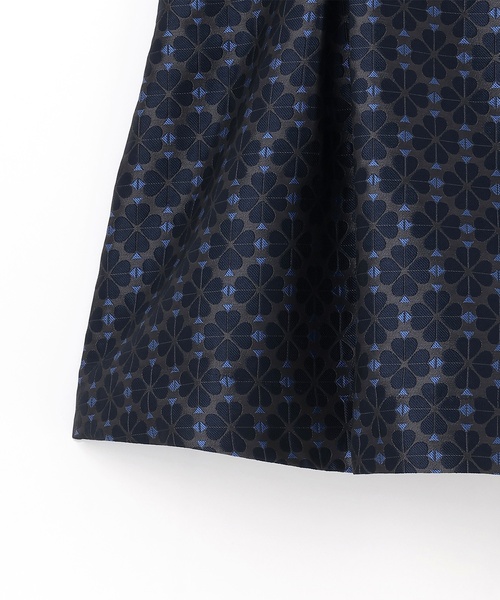 スペードフラワージャカードワンピース（シャツワンピース）｜kate