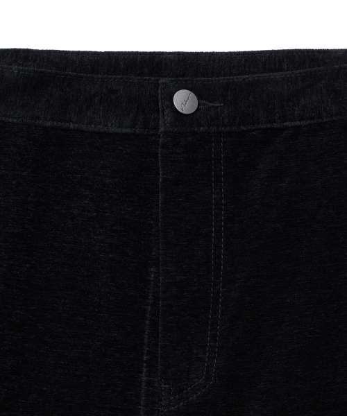 NOIRER(ノイア)の「ベルベットテクスチャーワイドデニムパンツ(ブラック)(その他パンツ・メンズ・その他・48/52/50)」の7枚目の写真