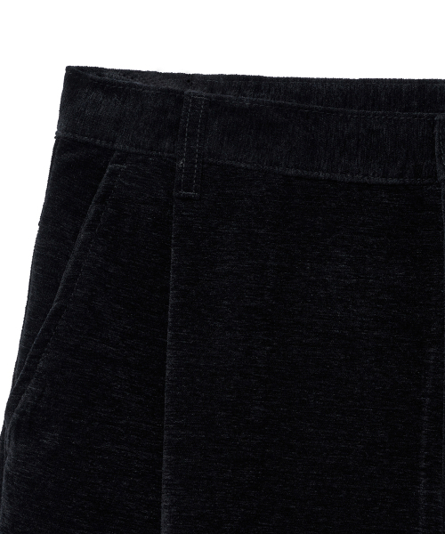 NOIRER(ノイア)の「ベルベットテクスチャーワイドデニムパンツ(ブラック)(その他パンツ・メンズ・その他・48/52/50)」の8枚目の写真