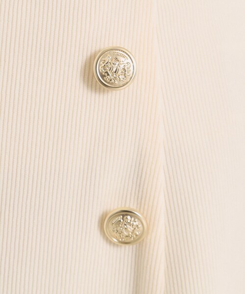 ITS'DEMO（イッツデモ）の「【洗濯機OK／ウエストゴム】コーデュロイスカート（スカート・レディース・アイボリー/パープル系/チャコールグレー・00）」の7枚目の写真