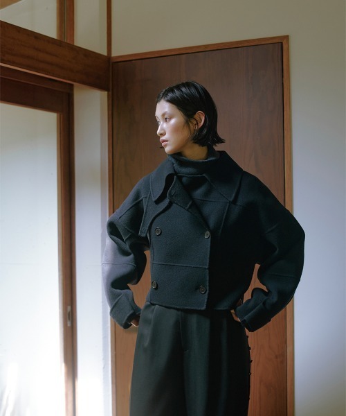 ジャケット・アウター TELOPLAN timon short coat Timon Short Coat（ピーコート）｜TELOPLAN（テーロプラン）の