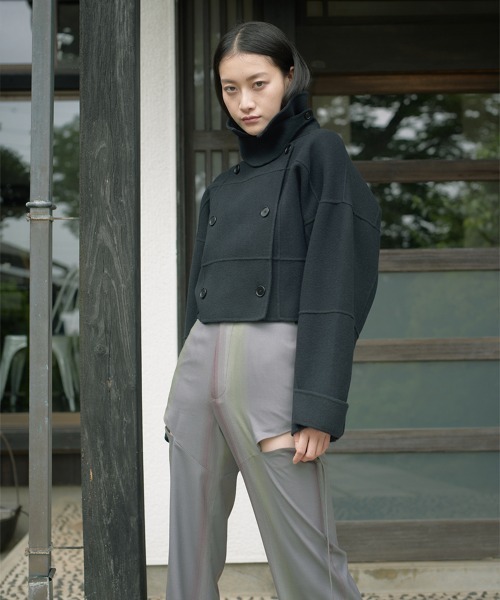 ジャケット・アウター TELOPLAN timon short coat セール】Timon Short Coat（ピーコート）｜TELOPLAN（テーロプラン）の