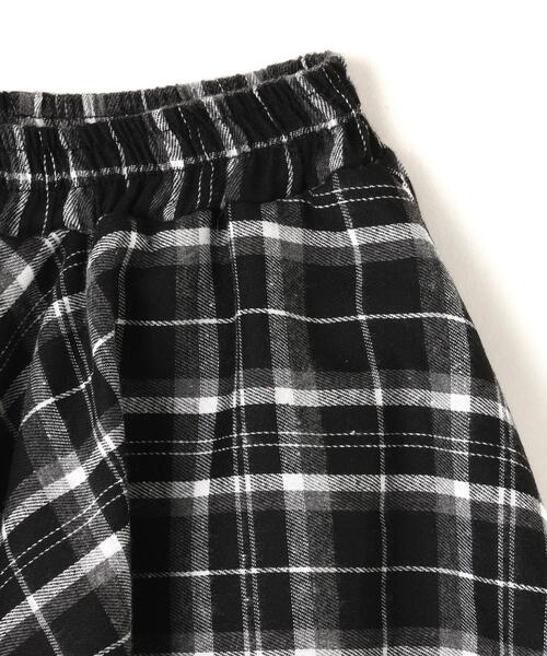 SIS(エスアイエス)の「SIS/エスアイエス/Check skirt(スカート・レディース・ブラック・F)」の3枚目の写真