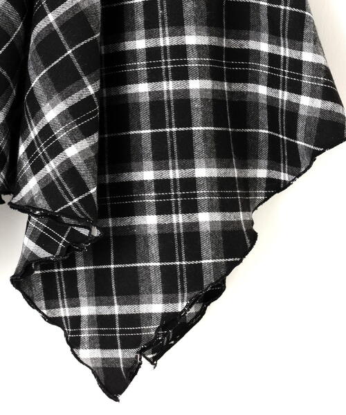 SIS(エスアイエス)の「SIS/エスアイエス/Check skirt(スカート・レディース・ブラック・F)」の4枚目の写真