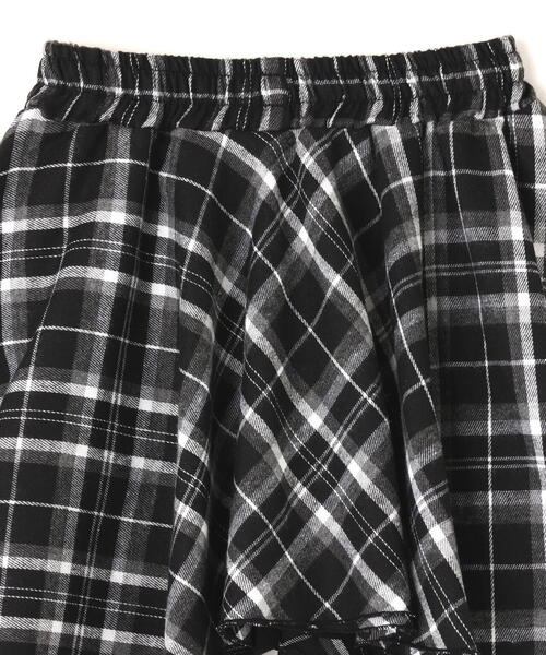 SIS(エスアイエス)の「SIS/エスアイエス/Check skirt(スカート・レディース・ブラック・F)」の5枚目の写真