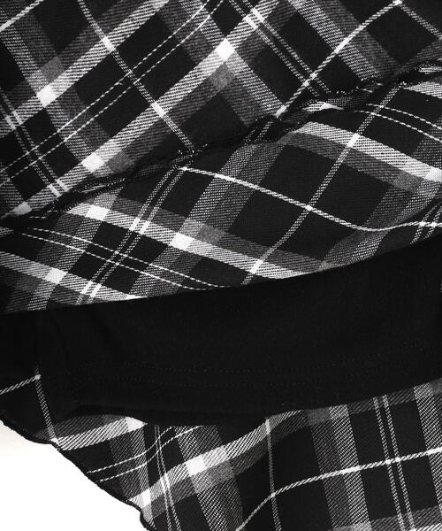 SIS(エスアイエス)の「SIS/エスアイエス/Check skirt(スカート・レディース・ブラック・F)」の6枚目の写真