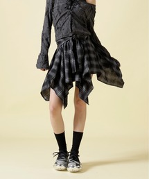 SIS/エスアイエス/Check skirt
