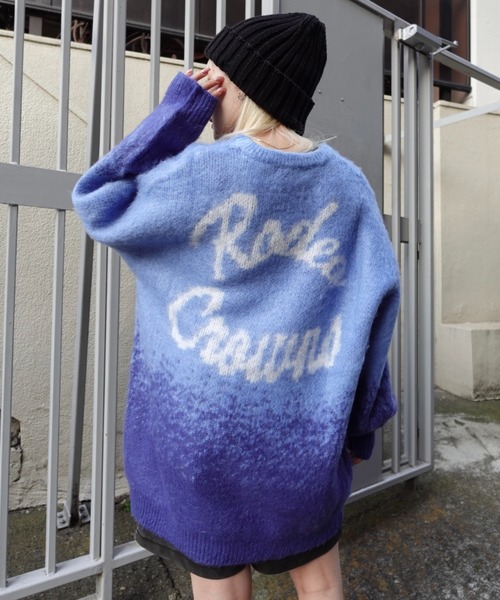 セール】グラデーションニットワンピース（ワンピース）｜RODEO CROWNS