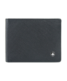 SWISS MONCROSS（スイス モンクロス）の「牛革 メンズ 二つ折り財布 男性財布 MSW3070BK（札入れ/マネークリップ）」