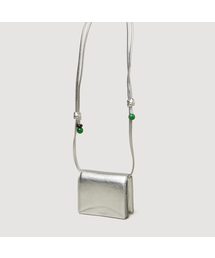 Flor（フロル）の「マトリ プティバッグ シルバー（メッセンジャーバッグ）」