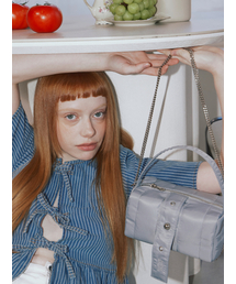 Eternity Box Bag S_Blue Grey