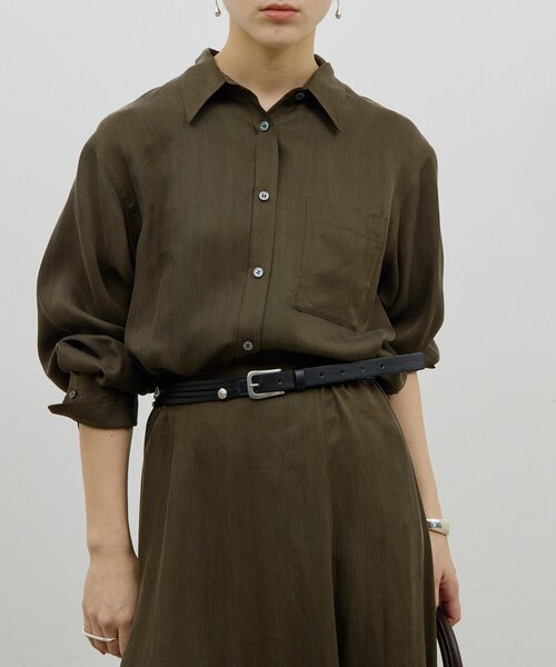 GALLARDAGALANTE（ガリャルダガランテ）の「ポイントコンチョベルト（ベルト・レディース・ブラック/ベージュ・FREE）」の3枚目の写真