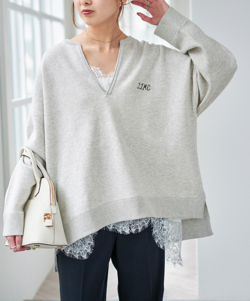J.J.Mercer ジェイジェイマーサー 別注 Vネックプルオーバー S11566101
