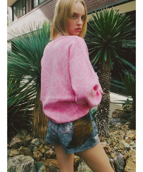 GYDA(ジェイダ)の「BUNNY patternニットトップス(ニット/セーター・レディース・オフホワイト/ピンク/ブラック・FREE)」の17枚目の写真