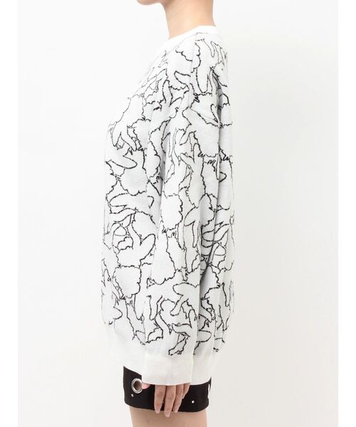 GYDA(ジェイダ)の「BUNNY patternニットトップス(ニット/セーター・レディース・オフホワイト/ピンク/ブラック・FREE)」の20枚目の写真