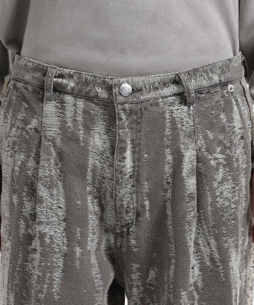 HARE（ハレ）の「SHADOW FADEデニムパンツ(HARE)（デニムパンツ・メンズ・ブラック/グレー・MEDIUM/SMALL）」の22枚目の写真