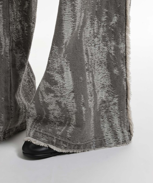 HARE（ハレ）の「SHADOW FADEデニムパンツ(HARE)（デニムパンツ・メンズ・ブラック/グレー・MEDIUM/SMALL）」の13枚目の写真