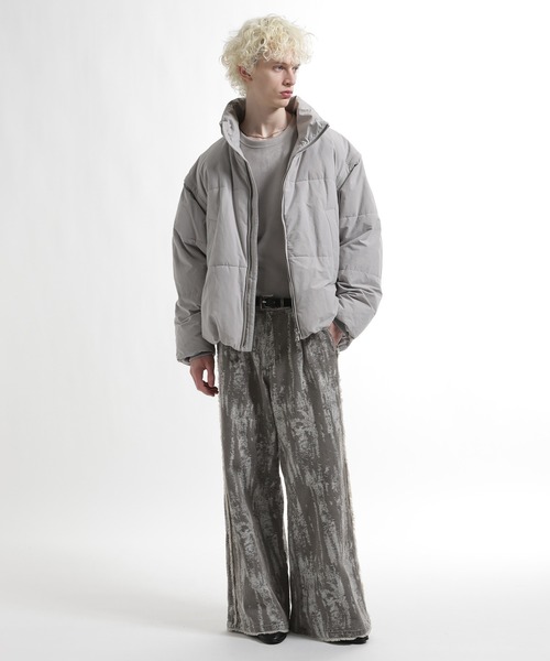 HARE（ハレ）の「SHADOW FADEデニムパンツ(HARE)（デニムパンツ・メンズ・ブラック/グレー・MEDIUM/SMALL）」の6枚目の写真