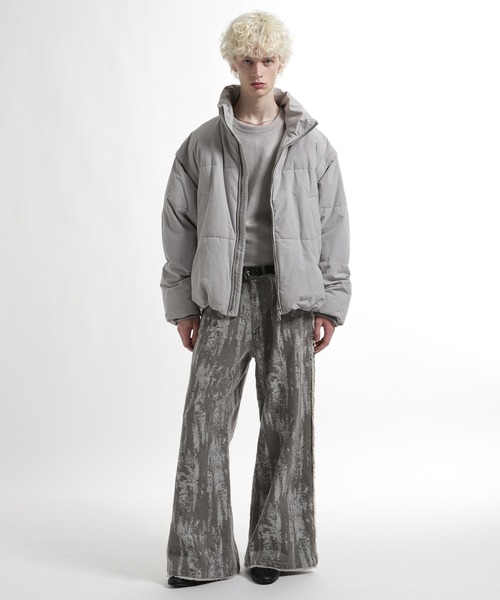 HARE（ハレ）の「SHADOW FADEデニムパンツ(HARE)（デニムパンツ・メンズ・ブラック/グレー・MEDIUM/SMALL）」の7枚目の写真