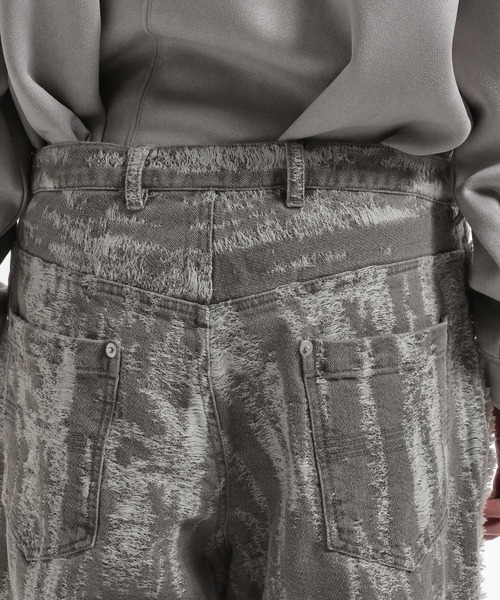 HARE（ハレ）の「SHADOW FADEデニムパンツ(HARE)（デニムパンツ・メンズ・ブラック/グレー・MEDIUM/SMALL）」の20枚目の写真