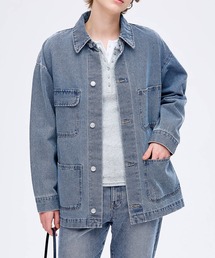 coca（coca） | デニムカバーオールジャケット(デニムジャケット)