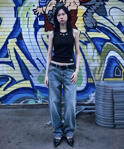 SEQUENZ(シークエンズ)の「※WEB限定 / ホルターネック / レディースアイレットタンクトップ /sqnz halter neck eyelet tank top(タンクトップ・レディース・ライトグレー/その他1/ブラック・MEDIUM/SMALL)」の21枚目の写真
