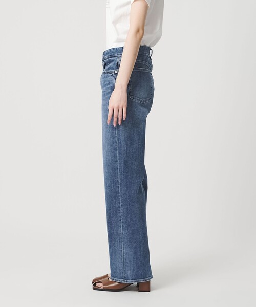 RED CARD TOKYO（レッドカード）の「【別注】＜RED CARD＞35th Anniv. Straight デニムパンツ（デニムパンツ・レディース・ライトブルー/コバルトブルー・25/22/24/23）」の7枚目の写真