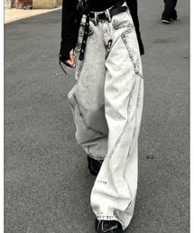 inst.ALL（インストール）の「サイドポケットバレルーズデニムパンツ（デニムパンツ）」