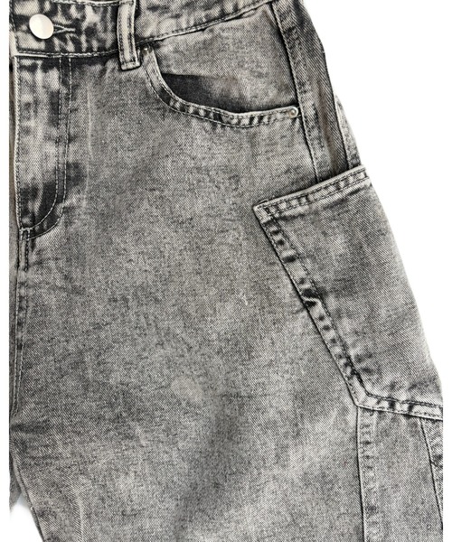 inst.ALL（インストール）の「サイドポケットバレルーズデニムパンツ（デニムパンツ・レディース・グレー・S/M/L）」の11枚目の写真