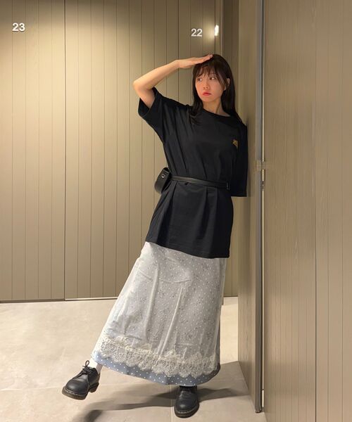 eastserviceshop(イーストサービスショップ)の「Robo Vice Shop Half T - Black(Tシャツ/カットソー・レディース・ブラック・SMALL/MEDIUM/LARGE)」の7枚目の写真