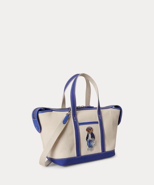 Polo ベア キャンバス ミニ ショッパー トート（トートバッグ）｜POLO