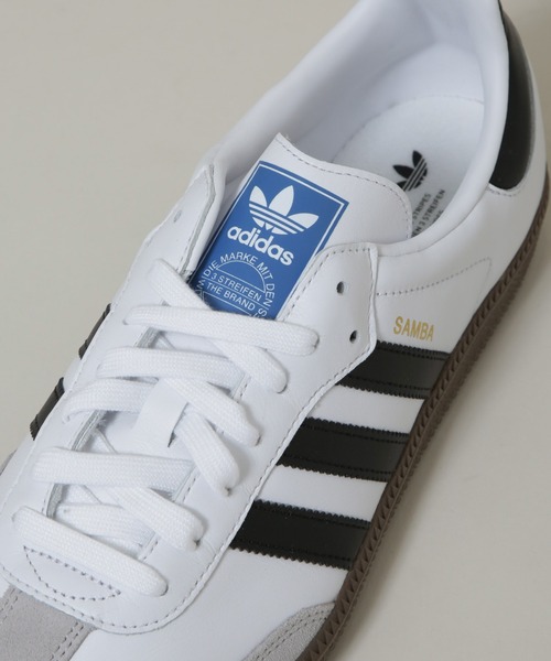 adidas(アディダス)の「adidas/SAMBA OG(スニーカー・メンズ・ホワイト・26/27/28)」の6枚目の写真