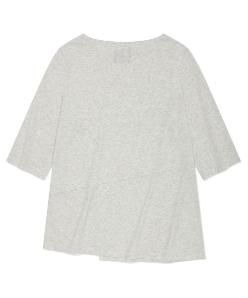 Retriever Club（レトリーバークラブ）の「CUT LINE LONG SLEEVE [MELANGE GRAY]（Tシャツ/カットソー・レディース・その他・FREE）」の3枚目の写真