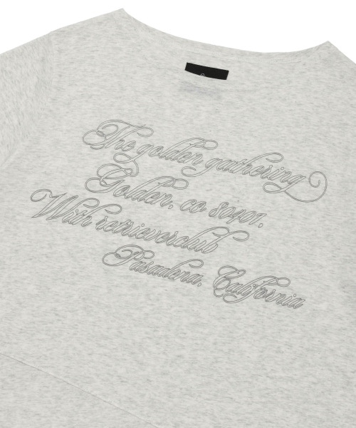 Retriever Club（レトリーバークラブ）の「CUT LINE LONG SLEEVE [MELANGE GRAY]（Tシャツ/カットソー・レディース・その他・FREE）」の5枚目の写真