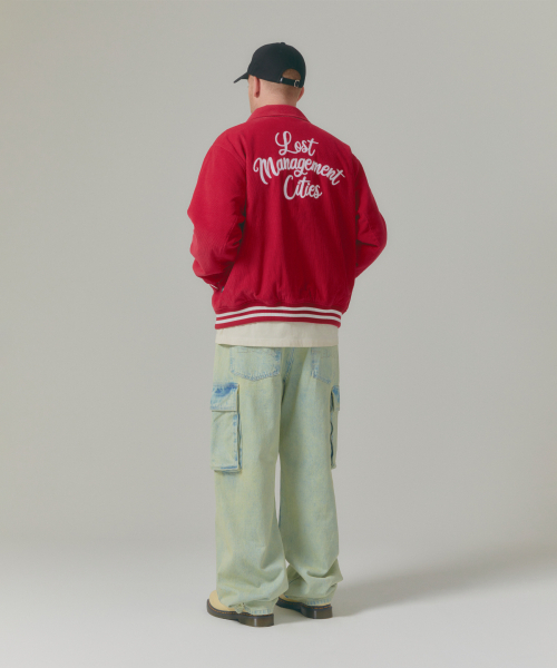 LMCの「CORDUROY VARSITY JACKET navy（スタジャン・レディース・その他・S/M/L）」の3枚目の写真