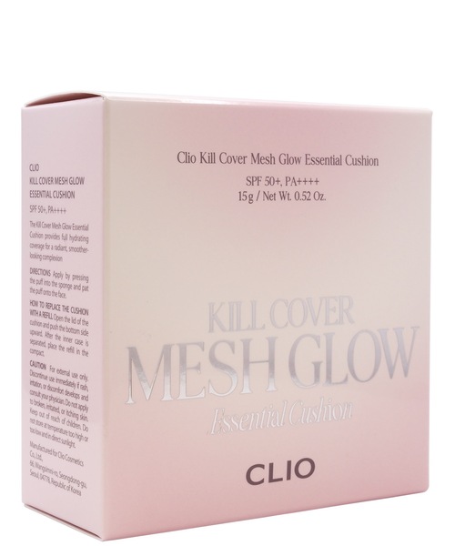 CLIO(クリオ)の「クリオ キルカバー メッシュグロウ エッセンシャルクッション【SPF50+・PA++++】(ファンデーション・レディース・19C ライト/23N ジンジャー/21N リネン/21C ランジェリー・FREE)」の17枚目の写真